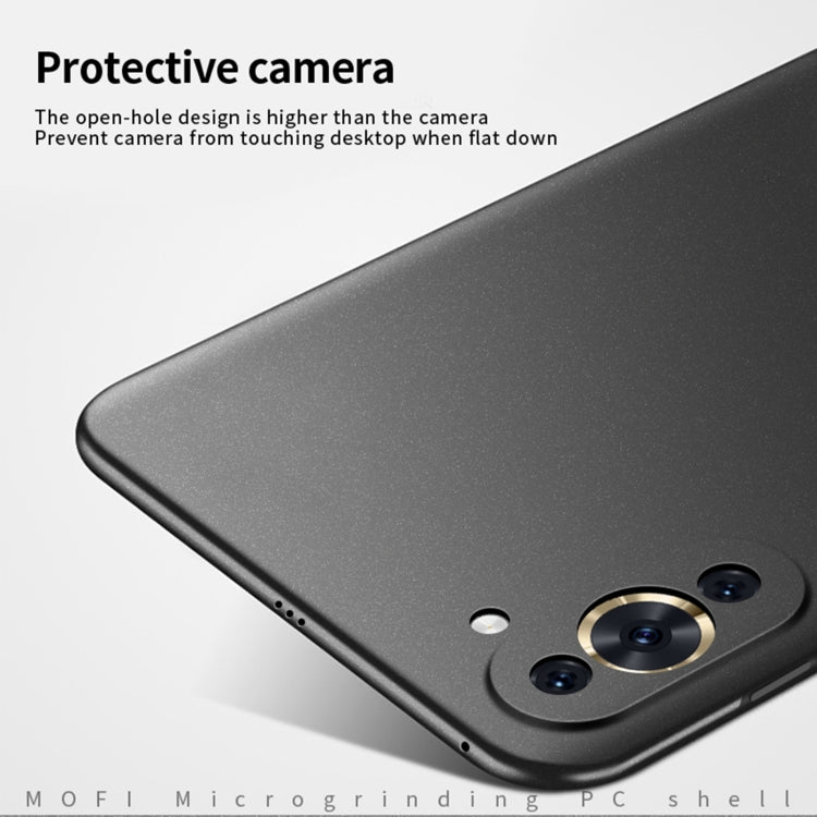 For Huawei Nova 10 MOFI Fandun Series Frosted PC Ultra-thin Phone Case(Blue) - Huawei Cases by MOFI | Online Shopping South Africa | PMC TechLife | Buy Now Pay Later Mobicred