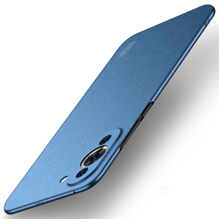 For Huawei Nova 10 Pro MOFI Fandun Series Frosted PC Ultra-thin Phone Case(Blue) - Huawei Cases by MOFI | Online Shopping South Africa | PMC TechLife | Buy Now Pay Later Mobicred