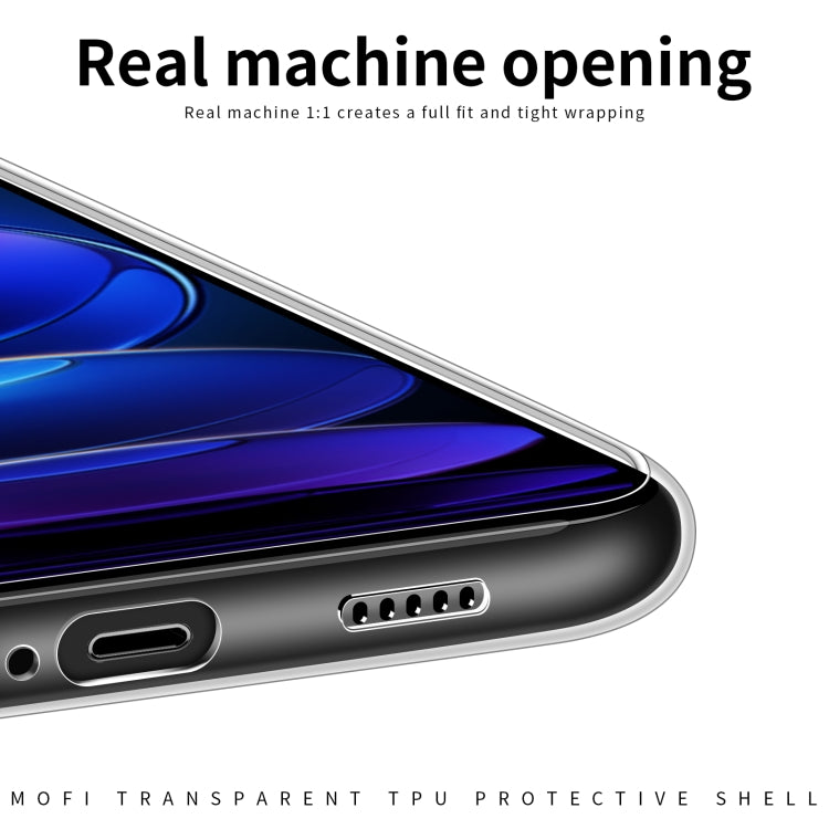 For XiaomiRedmi Note 12 Pro 5G China MOFI Ming Series Ultra-thin TPU Phone Case(Transparent) - Note 12 Pro Cases by MOFI | Online Shopping South Africa | PMC TechLife