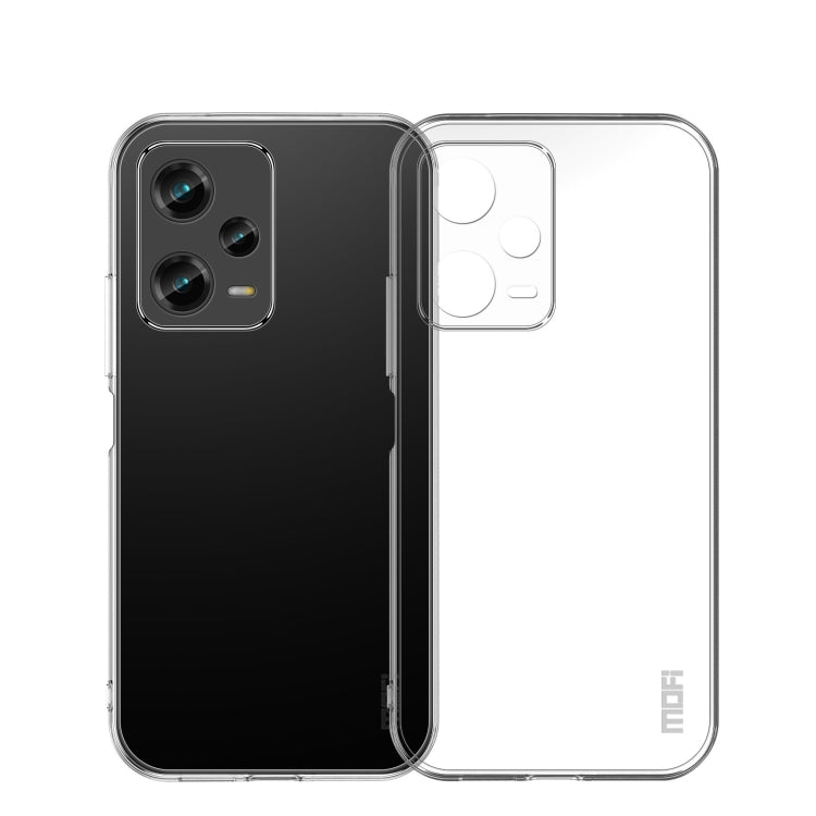 For Xiaomi Redmi Note 12 Pro+ China MOFI Ming Series Ultra-thin TPU Phone Case(Transparent) - Note 12 Pro+ Cases by MOFI | Online Shopping South Africa | PMC TechLife