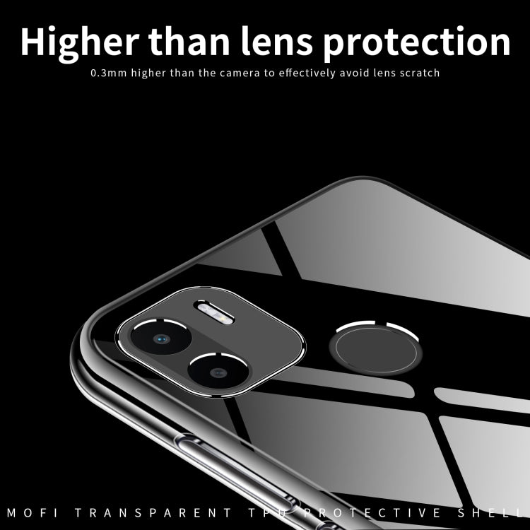 For Xiaomi Redmi A1+ MOFI Ming Series Ultra-thin TPU Phone Case(Transparent) - Xiaomi Cases by MOFI | Online Shopping South Africa | PMC TechLife