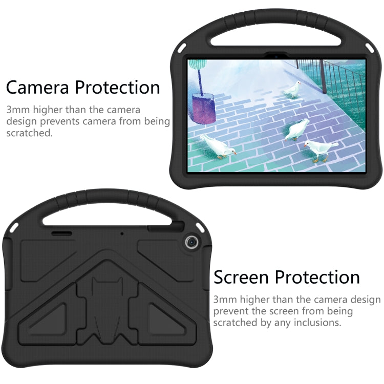 For Lenovo Tab M10 3rd Gen TB328FU / TB328XU 2022 EVA Shockproof Tablet Protective Case with Holder(Black) - Lenovo by PMC TechLife | Online Shopping South Africa | PMC TechLife | Buy Now Pay Later Mobicred