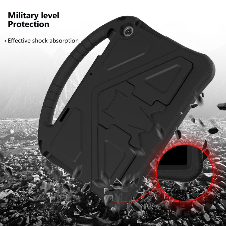 For Lenovo Tab M10 3rd Gen TB328FU / TB328XU 2022 EVA Shockproof Tablet Protective Case with Holder(Black) - Lenovo by PMC TechLife | Online Shopping South Africa | PMC TechLife | Buy Now Pay Later Mobicred
