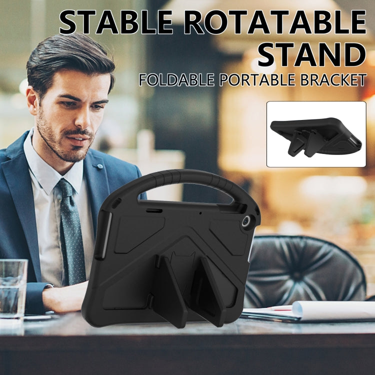 For Lenovo Tab M10 3rd Gen TB328FU / TB328XU 2022 EVA Shockproof Tablet Protective Case with Holder(Black) - Lenovo by PMC TechLife | Online Shopping South Africa | PMC TechLife | Buy Now Pay Later Mobicred