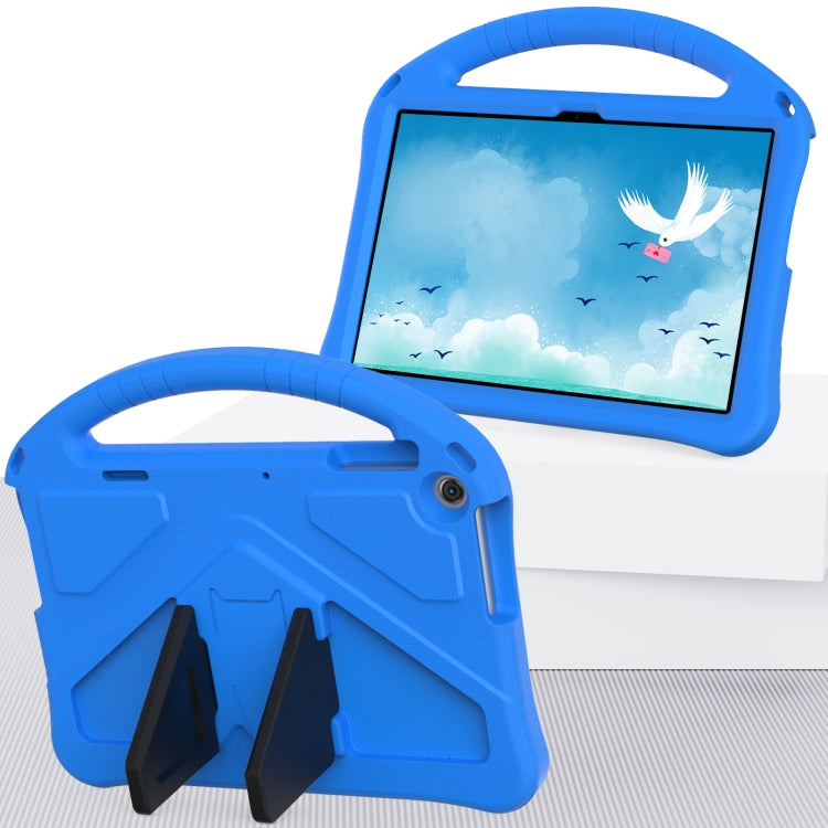 For Lenovo Tab M10 3rd Gen TB328FU / TB328XU 2022 EVA Shockproof Tablet Protective Case with Holder(Blue) - Lenovo by PMC TechLife | Online Shopping South Africa | PMC TechLife | Buy Now Pay Later Mobicred