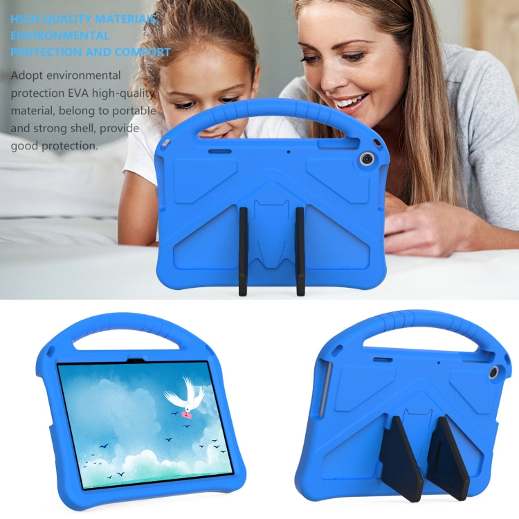 For Lenovo Tab M10 3rd Gen TB328FU / TB328XU 2022 EVA Shockproof Tablet Protective Case with Holder(Blue) - Lenovo by PMC TechLife | Online Shopping South Africa | PMC TechLife | Buy Now Pay Later Mobicred