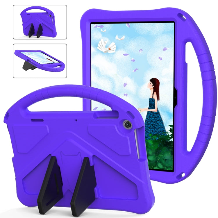 For Lenovo Tab M10 3rd Gen TB328FU / TB328XU 2022 EVA Shockproof Tablet Protective Case with Holder(Purple) - Lenovo by PMC TechLife | Online Shopping South Africa | PMC TechLife | Buy Now Pay Later Mobicred