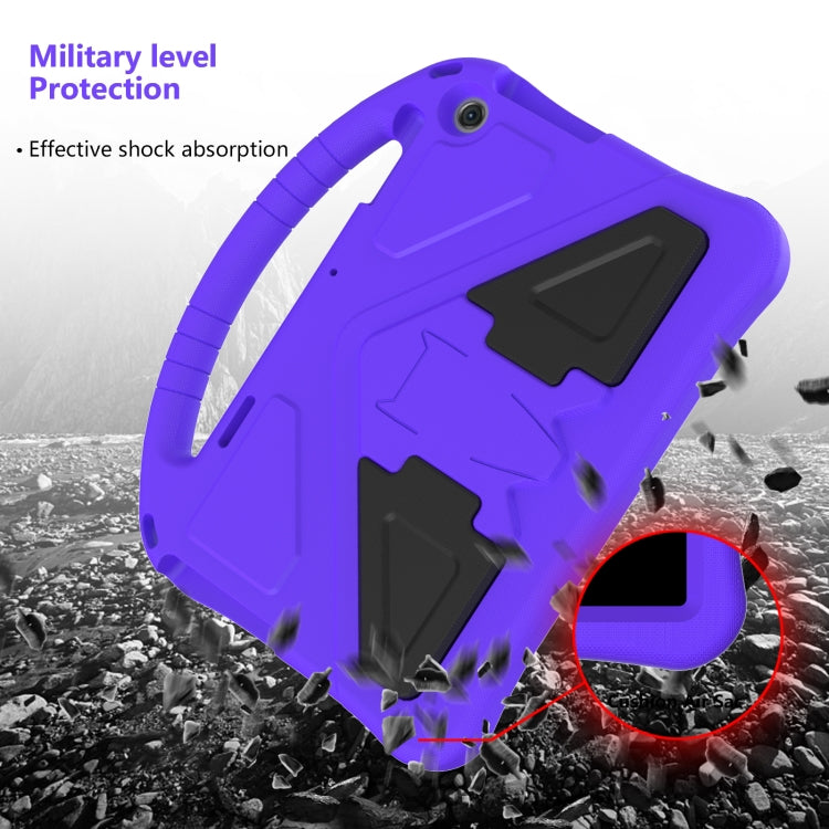 For Lenovo Tab M10 3rd Gen TB328FU / TB328XU 2022 EVA Shockproof Tablet Protective Case with Holder(Purple) - Lenovo by PMC TechLife | Online Shopping South Africa | PMC TechLife | Buy Now Pay Later Mobicred