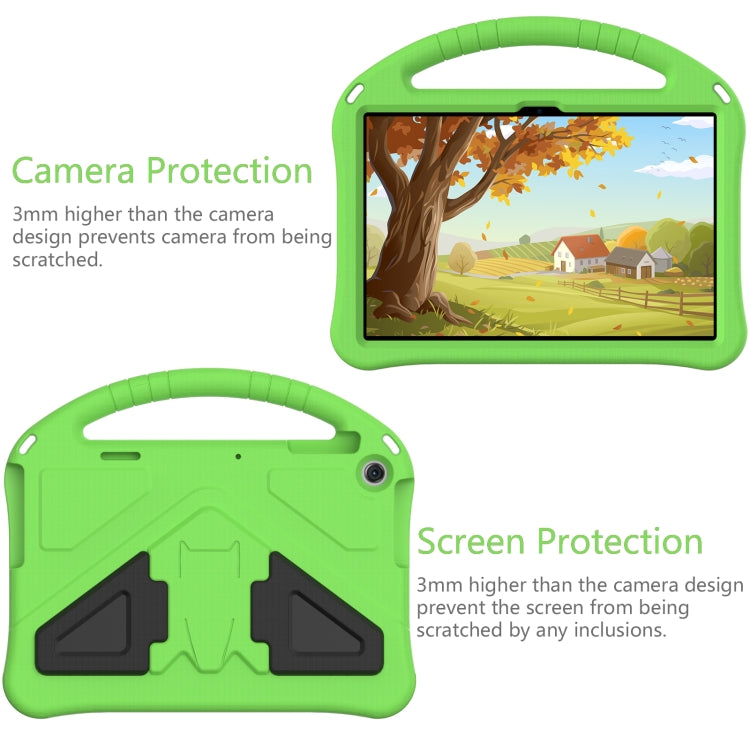 For Lenovo Tab M10 3rd Gen TB328FU / TB328XU 2022 EVA Shockproof Tablet Protective Case with Holder(Green) - Lenovo by PMC TechLife | Online Shopping South Africa | PMC TechLife | Buy Now Pay Later Mobicred