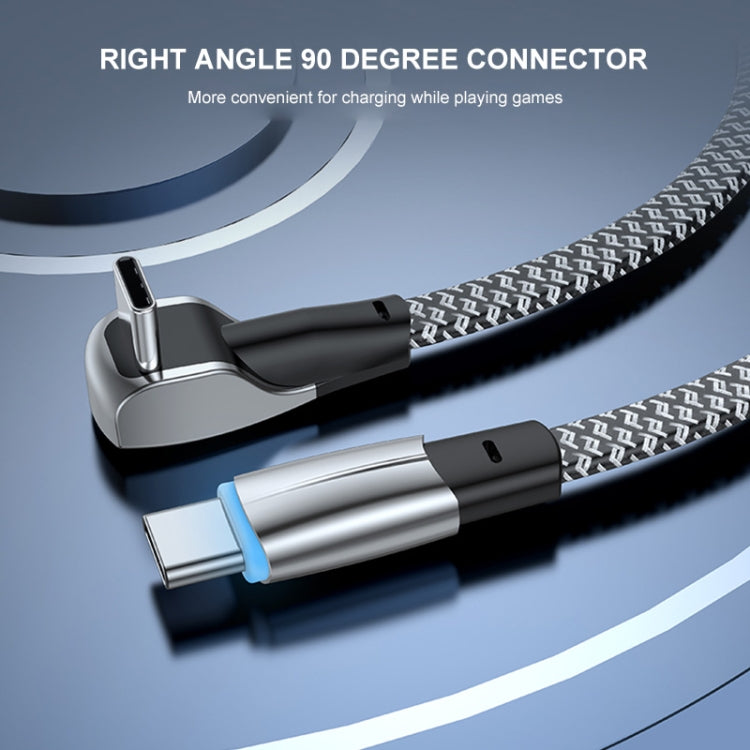 ENKAY Hat-Prince 65W USB-C / Type-C to Type-C 6A Fast Charging Data Weave Cable, Length:1m - free shipping - PMC TechLife - Order now!