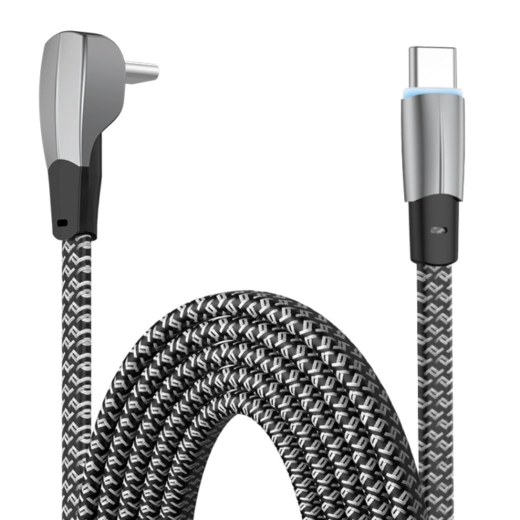 ENKAY Hat-Prince 65W USB-C / Type-C to Type-C 6A Fast Charging Data Weave Cable, Length:2m - free shipping - PMC TechLife - Order now!