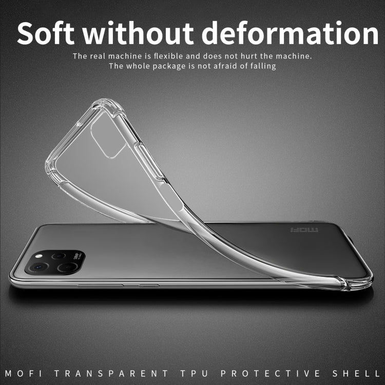 For Huawei Nova Y61 MOFI Ming Series Ultra-thin TPU Phone Case(Transparent) - Huawei Cases by MOFI | Online Shopping South Africa | PMC TechLife | Buy Now Pay Later Mobicred