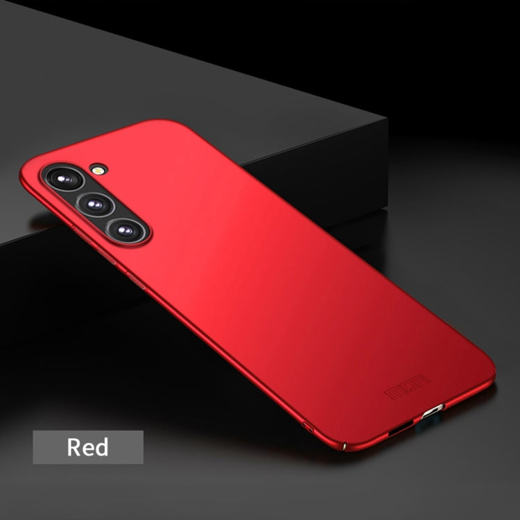 For Samsung Galaxy S23 5G MOFI Micro Frosted PC Ultra-thin Hard Case(Red) - Galaxy S23 5G Cases by MOFI | Online Shopping South Africa | PMC TechLife | Buy Now Pay Later Mobicred