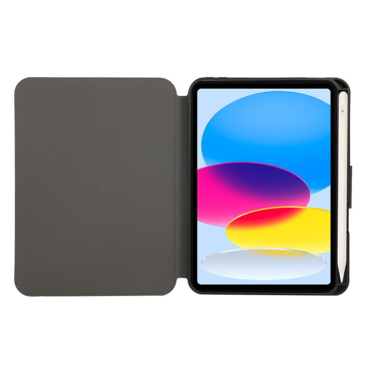 For iPad 2025 / 2022 ENKAY TPU Back Cover Smart Leather Tablet Case with Pen Slot & Holder(Black) - free shipping - PMc TechLife - Order now!