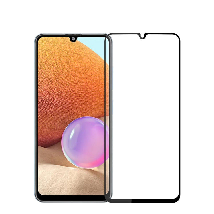 For Samsung Galaxy A14 5G MOFI 9H 2.5D Full Screen Tempered Glass Film(Black) - Galaxy Tempered Glass by MOFI | Online Shopping South Africa | PMC TechLife | Buy Now Pay Later Mobicred