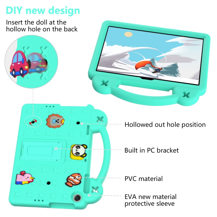 For Huawei Enjoy Tablet 2 10.1 Handle Kickstand Children EVA Shockproof Tablet Case(Mint Green) - Huawei by PMC TechLife | Online Shopping South Africa | PMC TechLife | Buy Now Pay Later Mobicred