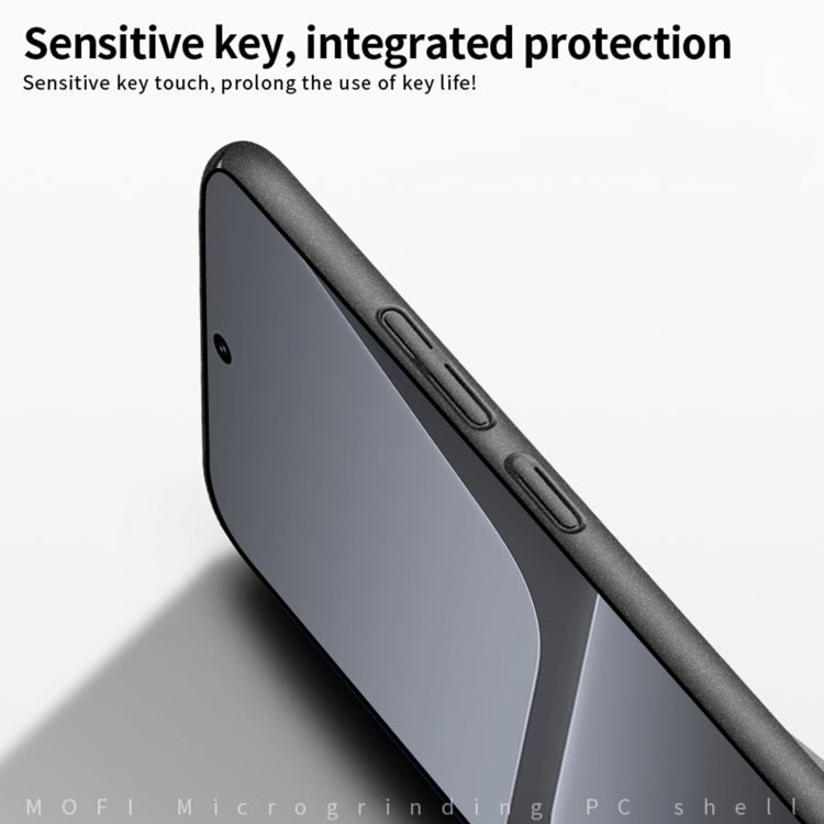 For Xiaomi 13 MOFI Fandun Series Frosted Ultra-thin PC Hard Phone Case(Black) - 13 Pro Cases by MOFI | Online Shopping South Africa | PMC TechLife