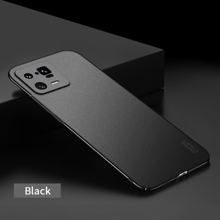 For Xiaomi 13 Pro MOFI Fandun Series Frosted Ultra-thin PC Hard Phone Case(Black) - Xiaomi Cases by MOFI | Online Shopping South Africa | PMC TechLife | Buy Now Pay Later Mobicred