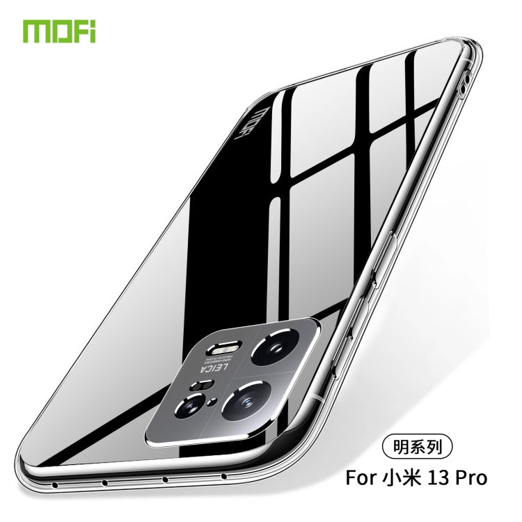 For Xiaomi 13 Pro MOFI Ming Series Ultra-thin TPU Phone Case(Transparent) - free shipping - PMC TechLife - Order now!