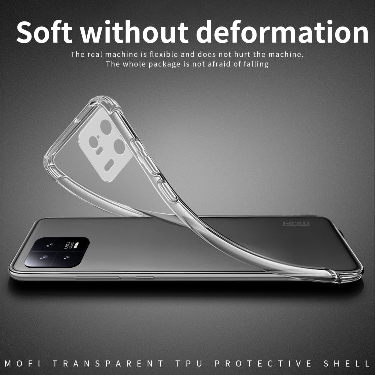 For Xiaomi 13 Pro MOFI Ming Series Ultra-thin TPU Phone Case(Transparent) - free shipping - PMC TechLife - Order now!