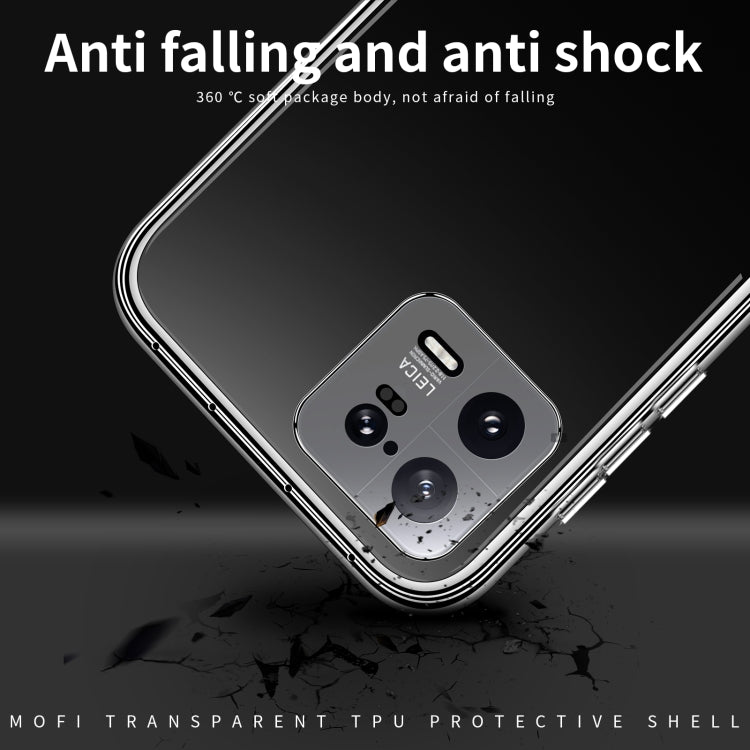 For Xiaomi 13 Pro MOFI Ming Series Ultra-thin TPU Phone Case(Transparent) - free shipping - PMC TechLife - Order now!