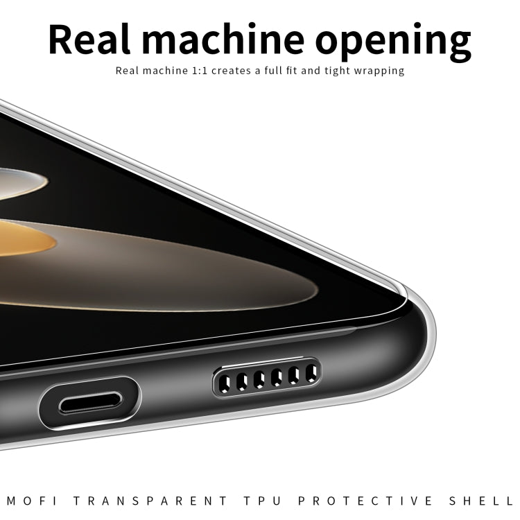 For vivo S16 / S16 Pro MOFI Ming Series Ultra-thin TPU Phone Case(Transparent) - vivo Cases by MOFI | Online Shopping South Africa | PMC TechLife