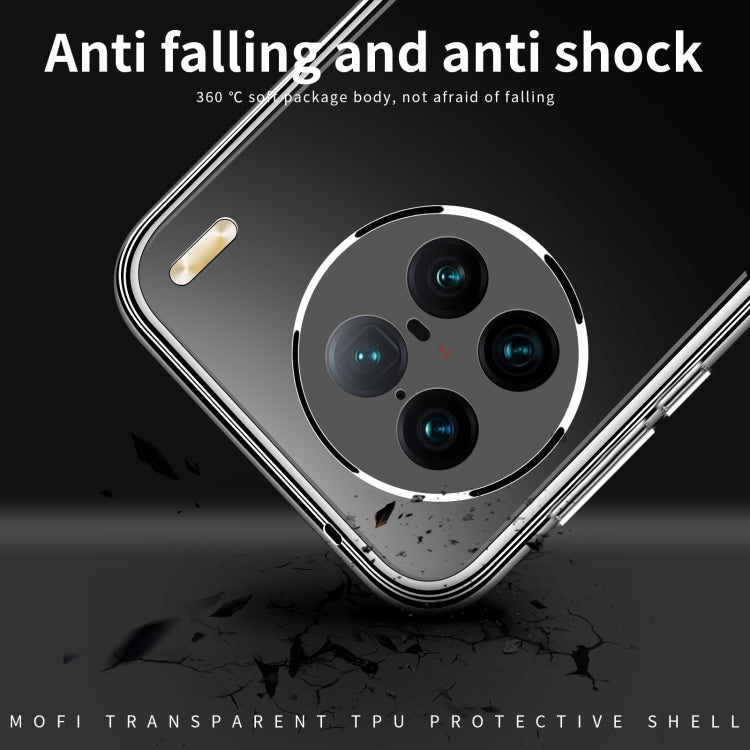 For vivo X90 Pro+ MOFI Ming Series Ultra-thin TPU Phone Case(Transparent) - free shipping - PMC TechLife - Order now!