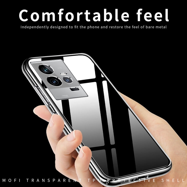 For vivo iQOO11 MOFI Ming Series Ultra-thin TPU Phone Case(Transparent) - vivo Cases by MOFI | Online Shopping South Africa | PMC TechLife