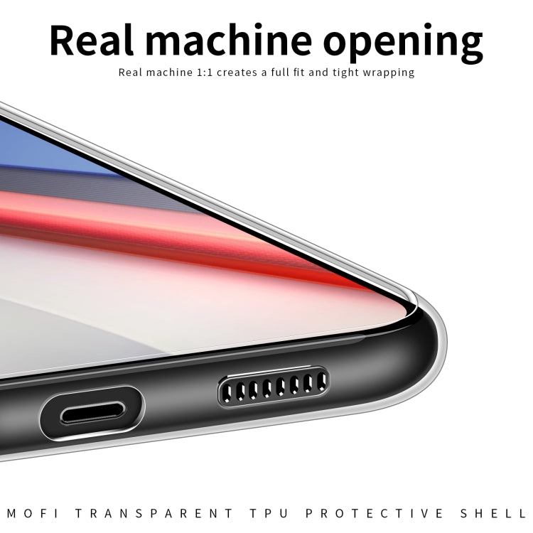 For vivo iQOO11 MOFI Ming Series Ultra-thin TPU Phone Case(Transparent) - vivo Cases by MOFI | Online Shopping South Africa | PMC TechLife