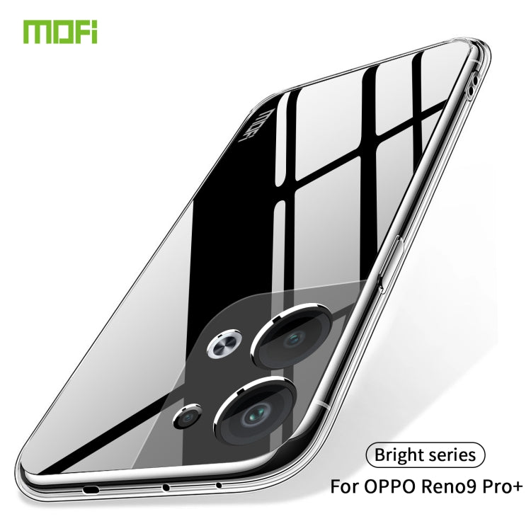 For OPPO Reno9 Pro+ 5G MOFI Ming Series Ultra-thin TPU Phone Case(Transparent) - free shipping - PMC TechLife - Order now!