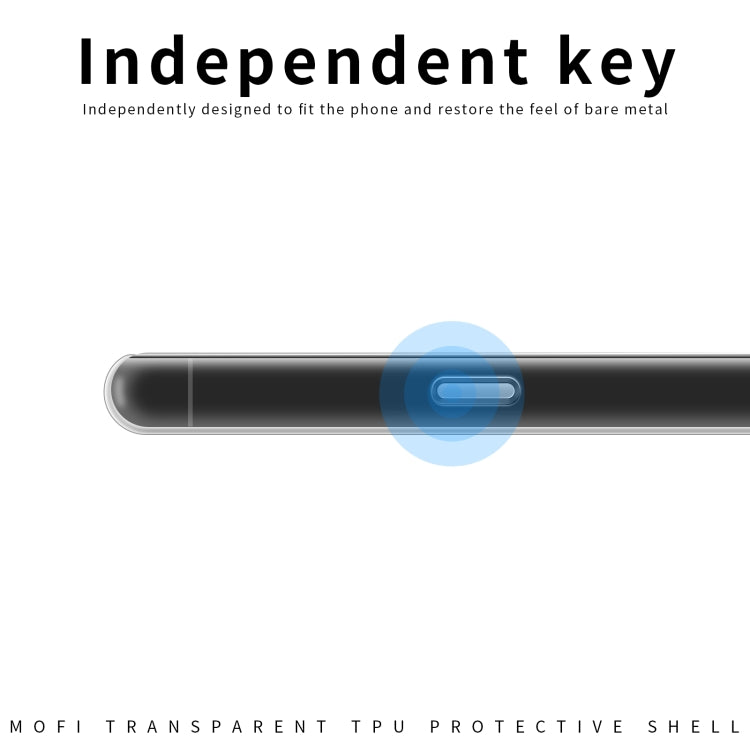 For OPPO Reno9 / Reno9 Pro 5G MOFI Ming Series Ultra-thin TPU Phone Case(Transparent) - OPPO Cases by MOFI | Online Shopping South Africa | PMC TechLife