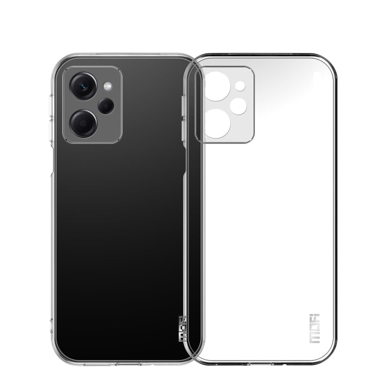For Xiaomi Redmi Note 12 Pro Speed  MOFI Ming Series Ultra-thin TPU Phone Case(Transparent) - Xiaomi Cases by MOFI | Online Shopping South Africa | PMC TechLife