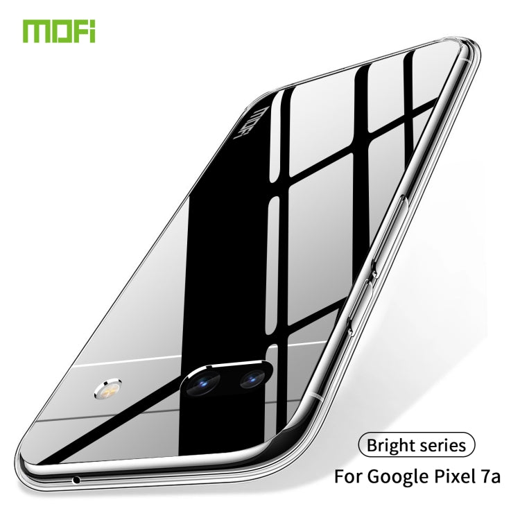 For Google Pixel 7A MOFI Ming Series Ultra-thin TPU Phone Case(Transparent) - free shipping - PMC TechLife - Order now!