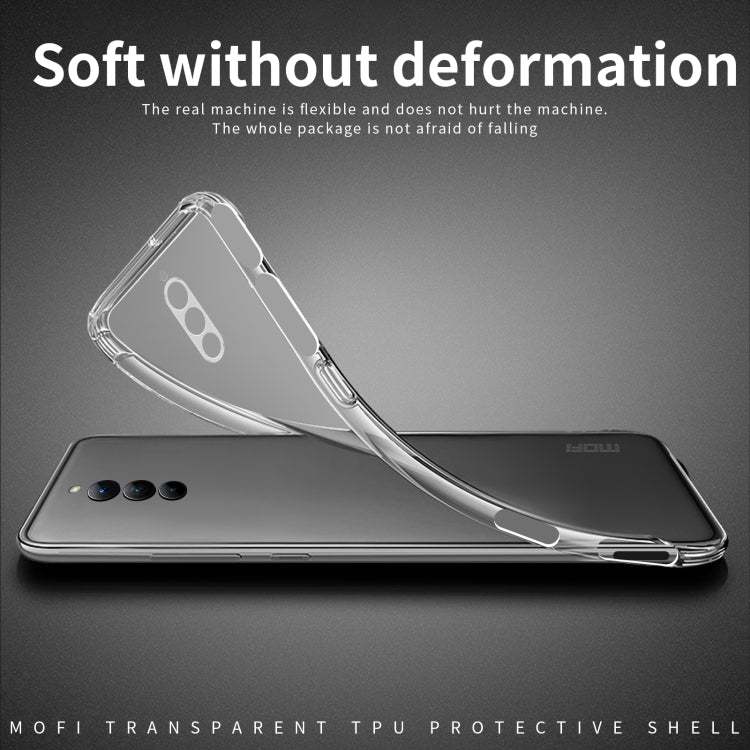 For ZTE Nubia Red Magic 8 / 8 Pro MOFI Ming Series Ultra-thin TPU Phone Case(Transparent) - ZTE Cases by MOFI | Online Shopping South Africa | PMC TechLife | Buy Now Pay Later Mobicred