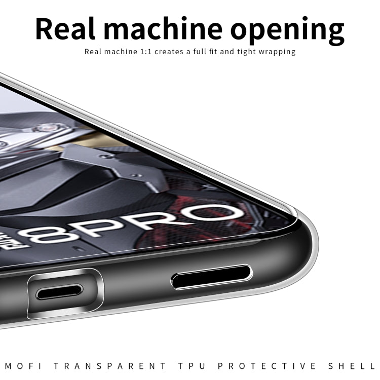 For ZTE Nubia Red Magic 8 / 8 Pro MOFI Ming Series Ultra-thin TPU Phone Case(Transparent) - ZTE Cases by MOFI | Online Shopping South Africa | PMC TechLife | Buy Now Pay Later Mobicred