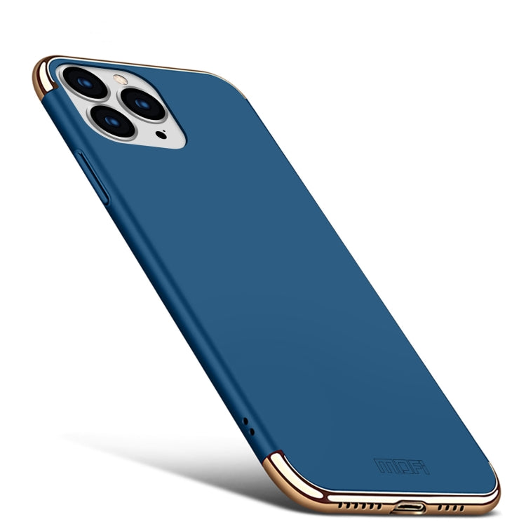 For iPhone 14 Pro MOFI Yatun Series 3 in 1 Stitching PC Phone Case(Blue) - iPhone 14 Pro Cases by MOFI | Online Shopping South Africa | PMC TechLife | Buy Now Pay Later Mobicred