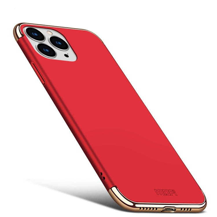 For iPhone 14 Pro MOFI Yatun Series 3 in 1 Stitching PC Phone Case(Red) - iPhone 14 Pro Cases by MOFI | Online Shopping South Africa | PMC TechLife