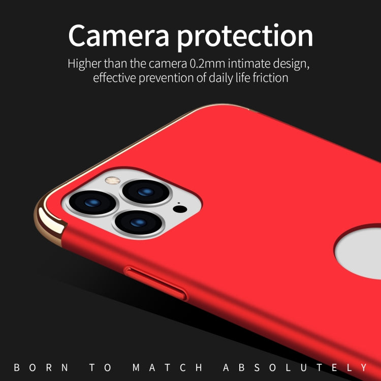 For iPhone 14 Pro Max MOFI Yatun Series 3 in 1 Stitching PC Phone Case(Gold) - iPhone 14 Pro Max Cases by MOFI | Online Shopping South Africa | PMC TechLife | Buy Now Pay Later Mobicred