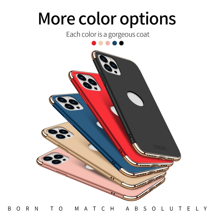 For iPhone 14 Pro Max MOFI Yatun Series 3 in 1 Stitching PC Phone Case(Gold) - iPhone 14 Pro Max Cases by MOFI | Online Shopping South Africa | PMC TechLife | Buy Now Pay Later Mobicred