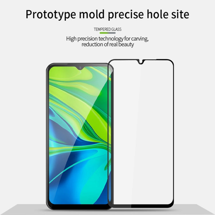For Xiaomi Poco C55 MOFI 9H 2.5D Full Screen Tempered Glass Film(Black) -  by MOFI | Online Shopping South Africa | PMC TechLife | Buy Now Pay Later Mobicred