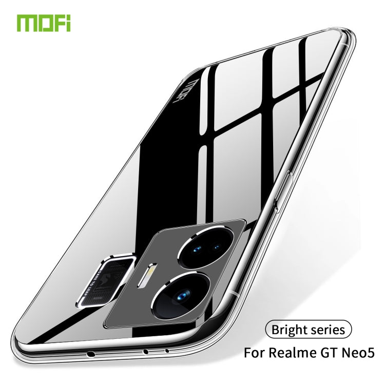 For Realme GT Neo5 MOFI Ming Series Ultra-thin TPU Phone Case(Transparent) - Realme Cases by MOFI | Online Shopping South Africa | PMC TechLife