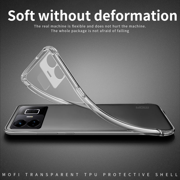 For Realme GT Neo5 MOFI Ming Series Ultra-thin TPU Phone Case(Transparent) - Realme Cases by MOFI | Online Shopping South Africa | PMC TechLife
