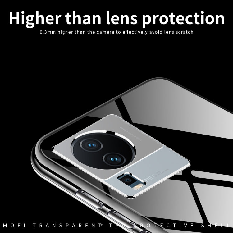 For vivo iQOO Neo7 MOFI Ming Series Ultra-thin TPU Phone Case(Transparent) - vivo Cases by MOFI | Online Shopping South Africa | PMC TechLife