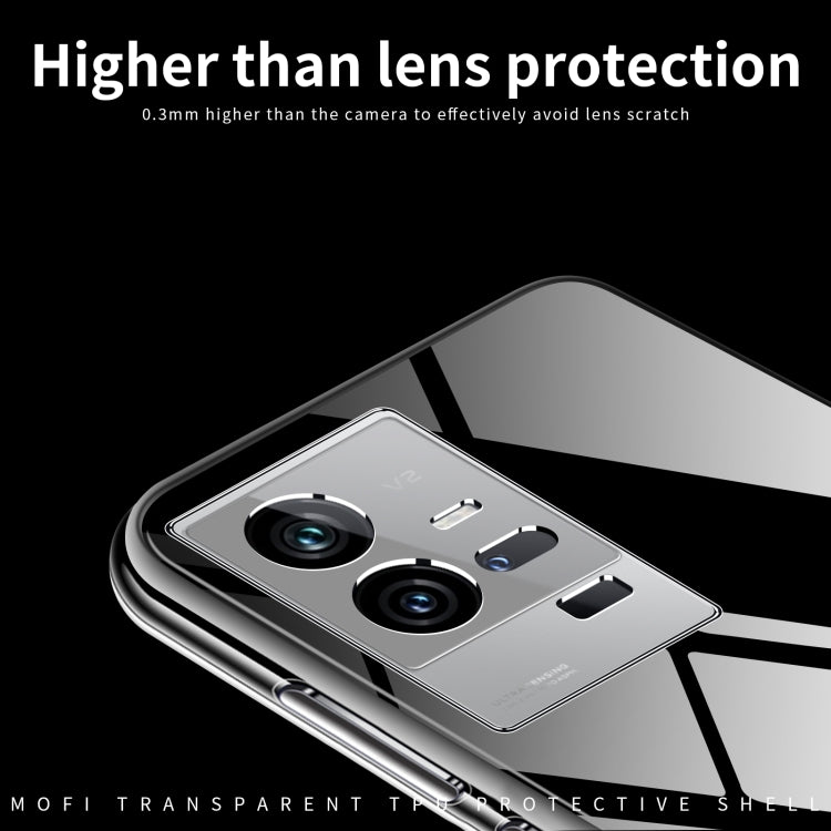 For vivo iQOO 11 Pro MOFI Ming Series Ultra-thin TPU Phone Case(Transparent) - vivo Cases by MOFI | Online Shopping South Africa | PMC TechLife