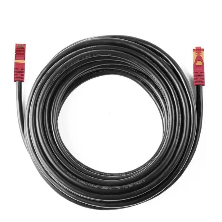 Gold Plated Head CAT7 High Speed 10Gbps  Ethernet RJ45 Network LAN Cable (10m) - Lan Cable and Tools by PMC Jewellery | Online Shopping South Africa | PMC Jewellery | Buy Now Pay Later Mobicred