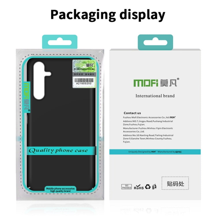 For Samsung Galaxy S23 FE 5G MOFI Frosted PC Ultra-thin Hard Phone Case(Blue) - Galaxy S23 FE 5G Cases by MOFI | Online Shopping South Africa | PMC TechLife | Buy Now Pay Later Mobicred