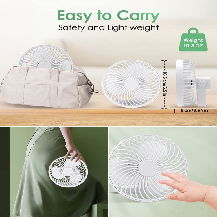 Multifunctional LED Rechargeable Outdoor Portable Tent Camping Fan(White) - Electric Fans by PMC TechLife | Online Shopping South Africa | PMC TechLife | Buy Now Pay Later Mobicred