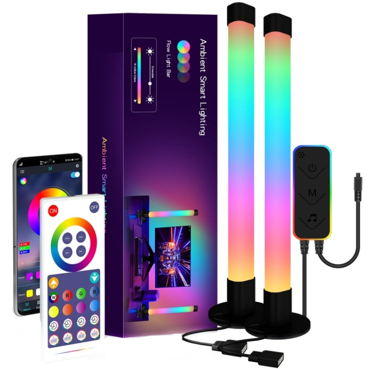 SAL006BS 2 LED Light Tube Music Synchronization WiFi Smart Night Light - Novelty Lighting by PMC TechLife | Online Shopping South Africa | PMC TechLife | Buy Now Pay Later Mobicred