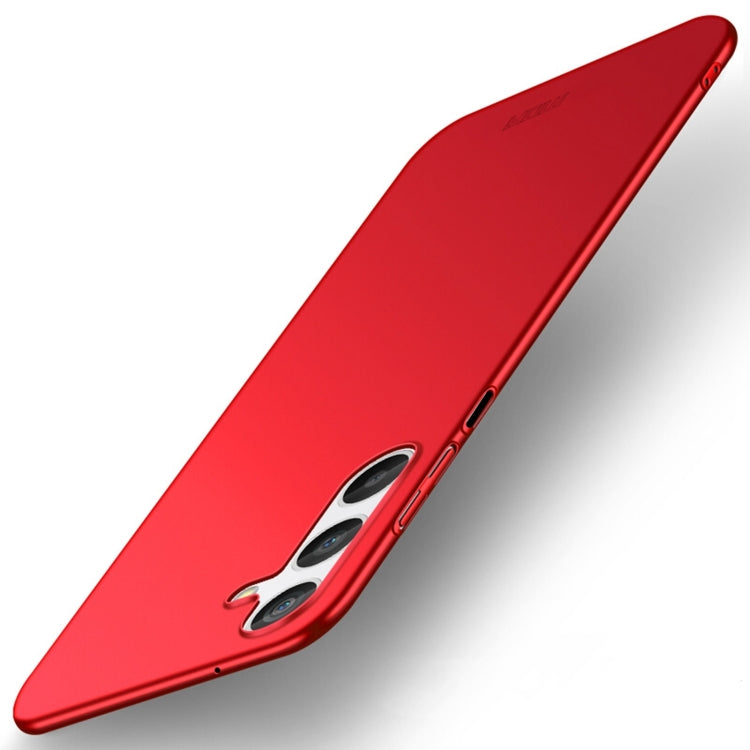 For Samsung Galaxy A14 4G / 5G MOFI Frosted PC Ultra-thin Hard Case(Red) - Galaxy Phone Cases by MOFI | Online Shopping South Africa | PMC TechLife
