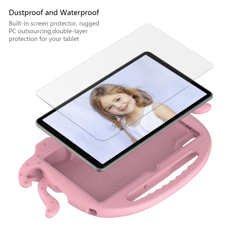 For Lenovo M10 Plus TB-X606 10.3 Octopus Style EVA PC Tablet Case(Pink) - Lenovo by PMC TechLife | Online Shopping South Africa | PMC TechLife | Buy Now Pay Later Mobicred